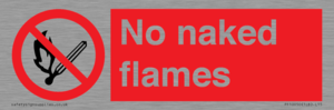 No naked flames